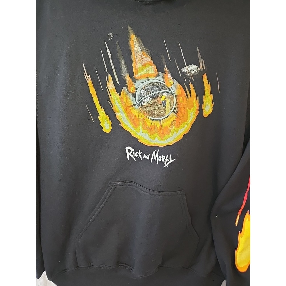 Rick and Morty Unisex Adult Swim Hoodie /‎ Hooded Sweatshirt  NEW- Size Small - Picture 2 of 8